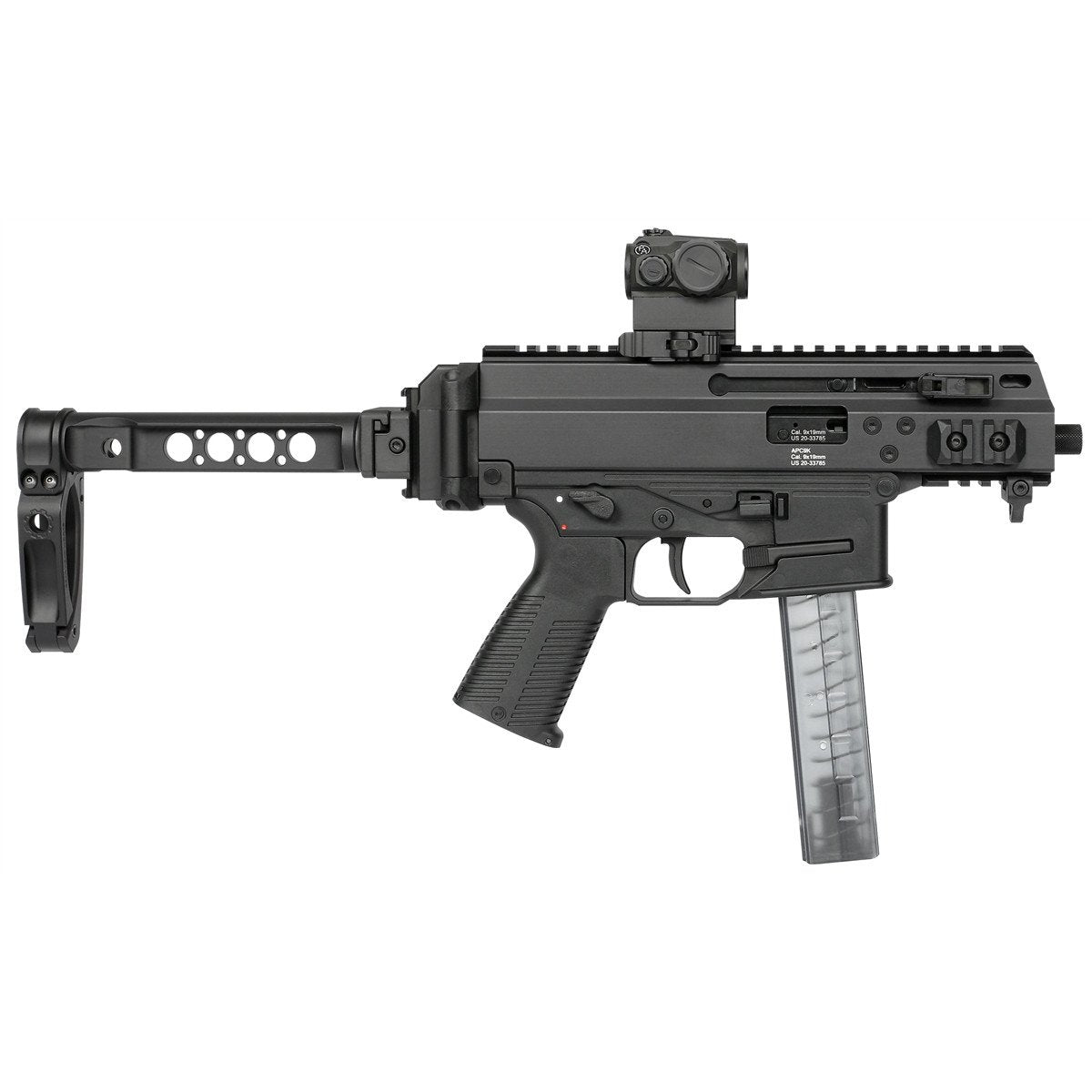 Midwest Industries - Stock Adapter for B&T APC - Black