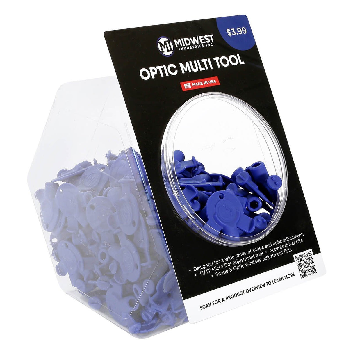 Midwest Industries - Optic Multi Tool Display - 150 Piece