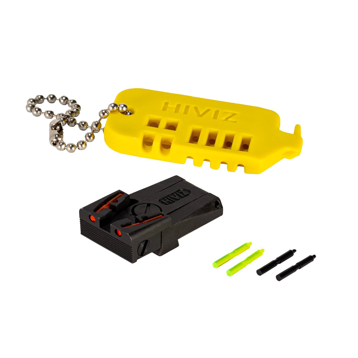 Hi-Viz - Adjustable Rear Sight for Glock (Green/Red/Black)