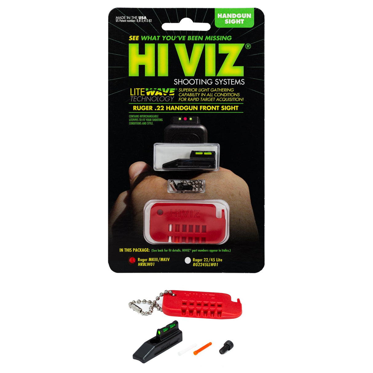 Hi-Viz - Litewave Sight for Ruger MKII/MKIII/Buckmark