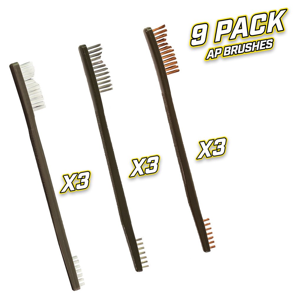 Otis Technology - All Purpose Brush Variety Pack, 9 Brushes