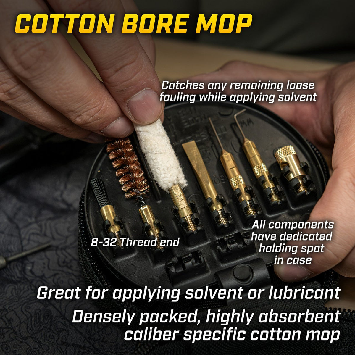 Otis Technology - 9mm Pistol/Rifle Cleaning Kit