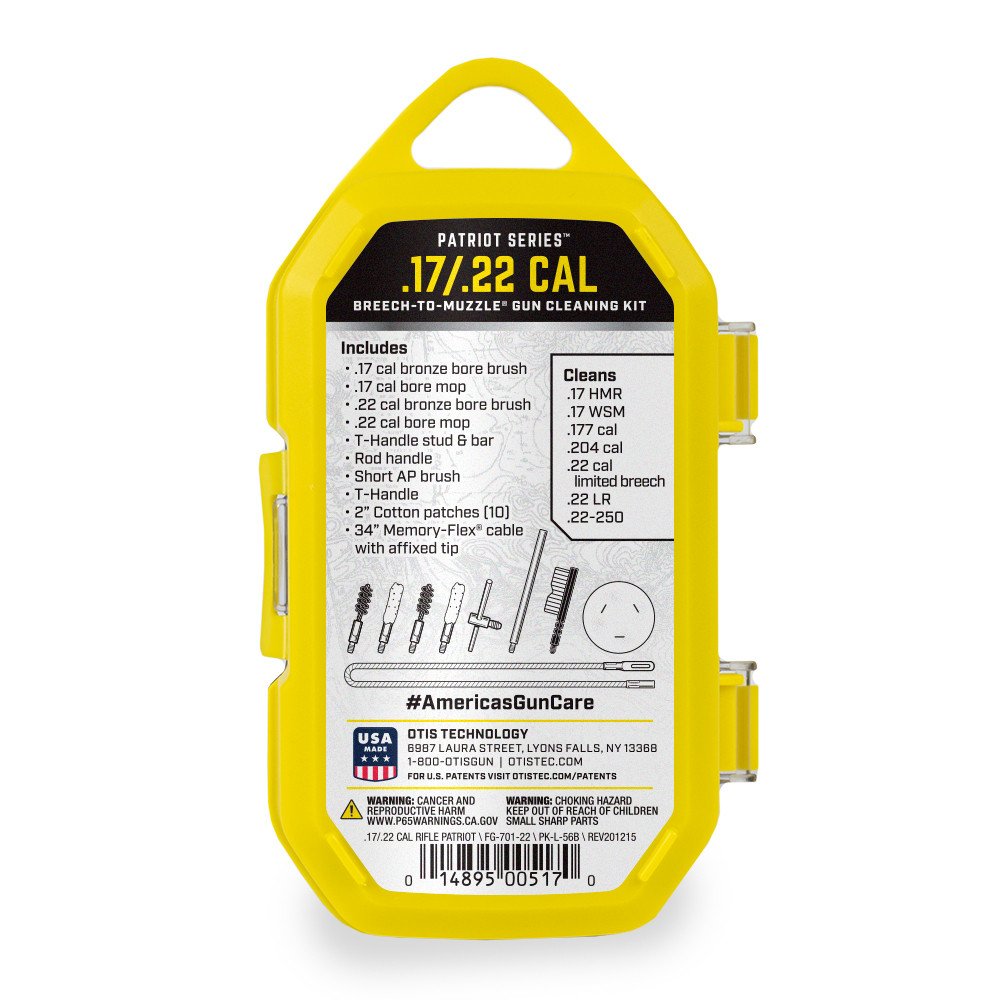 Otis Technology - .22 Cal Patriot Series Rifle Cleaning Kit