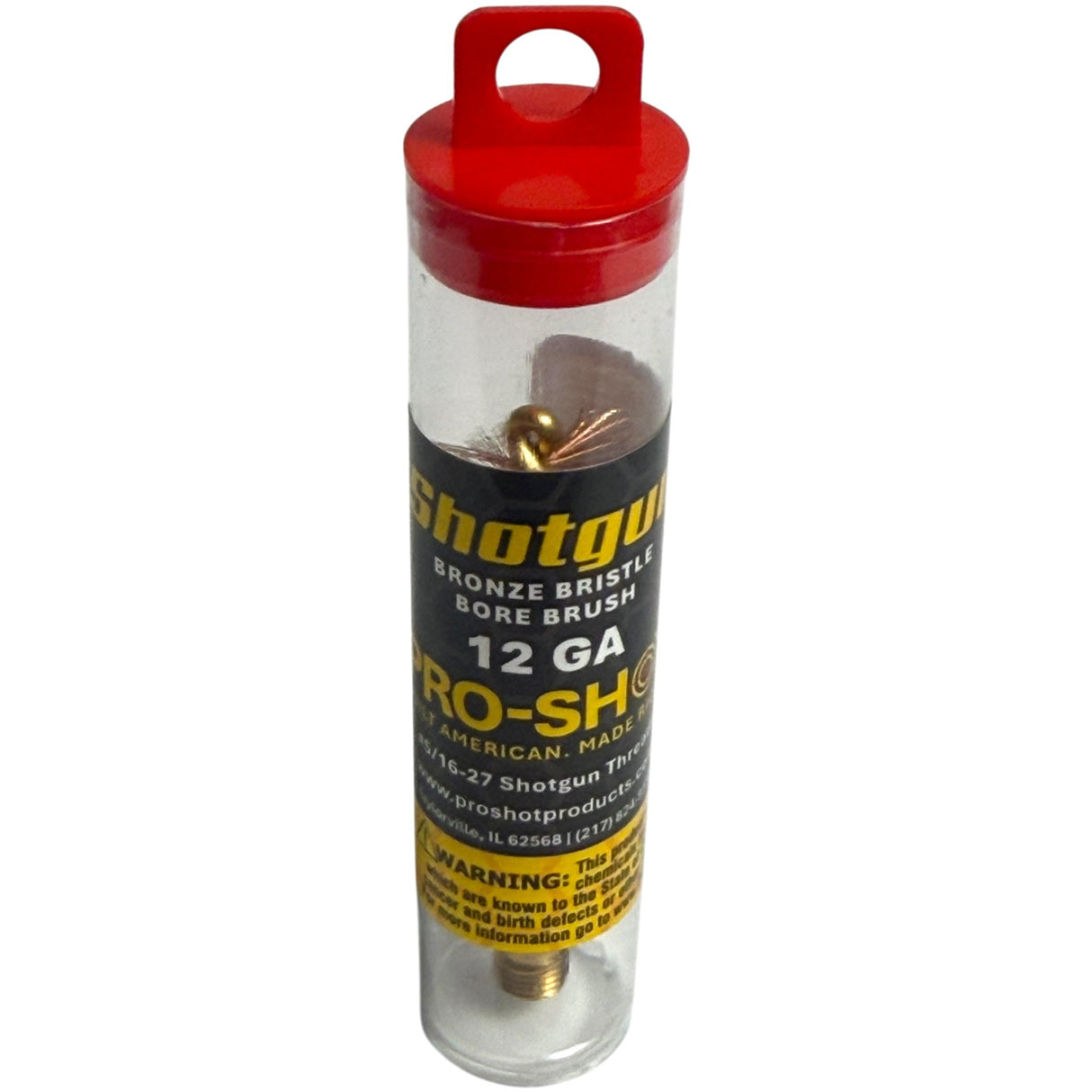 Pro-Shot Products - Bronze Bore Brush for 12 Gauge Shotgun