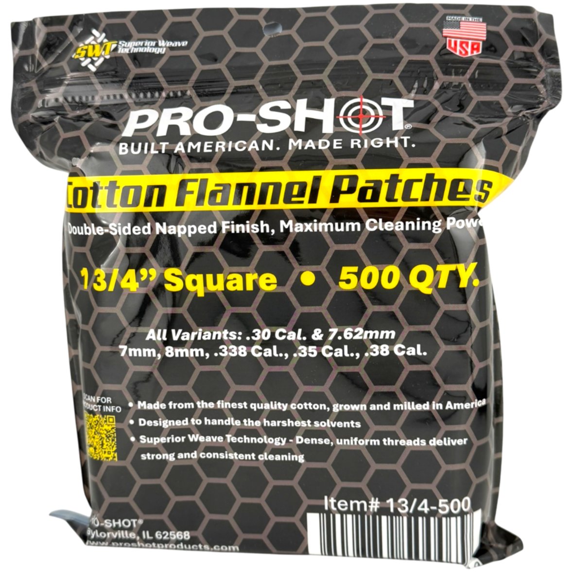 Pro-Shot Products - 1.75" Cleaning Patch for 7MM-38 Caliber