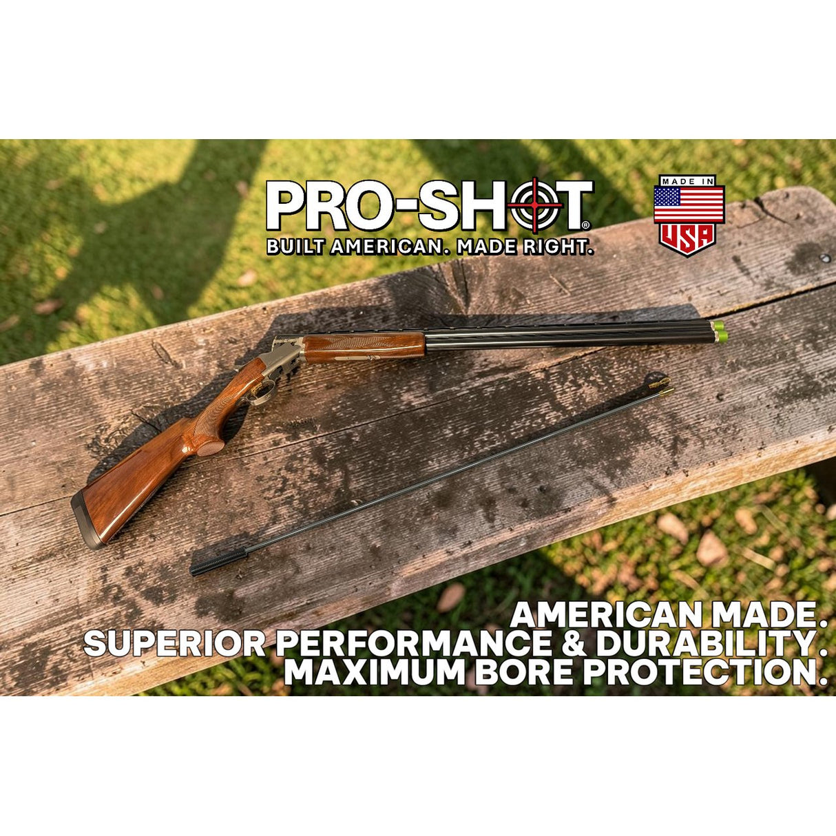 Pro-Shot - 36" Stainless Steel Shotgun Cleaning Rod