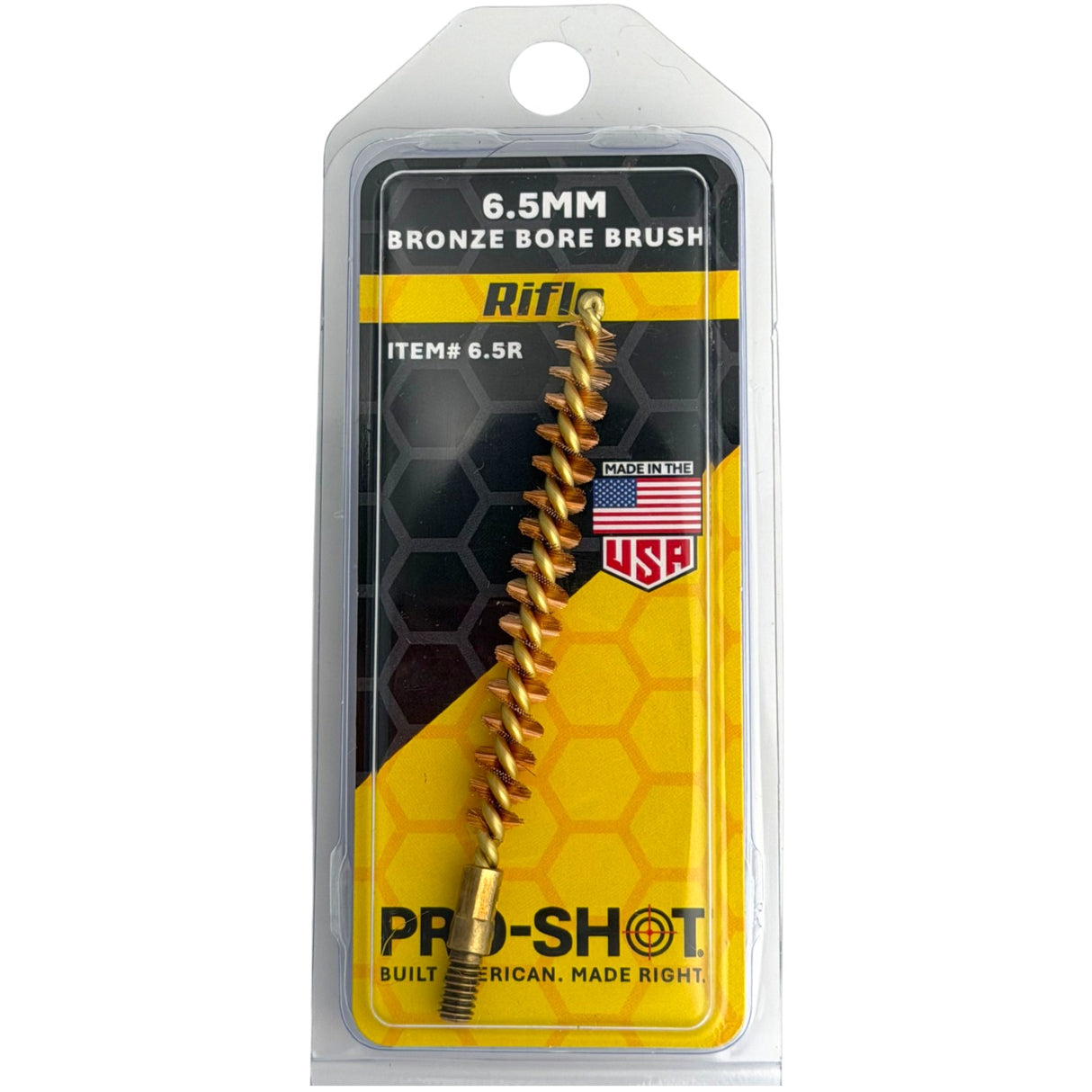 Pro-Shot Products - 6.5mm Bronze Rifle Brush