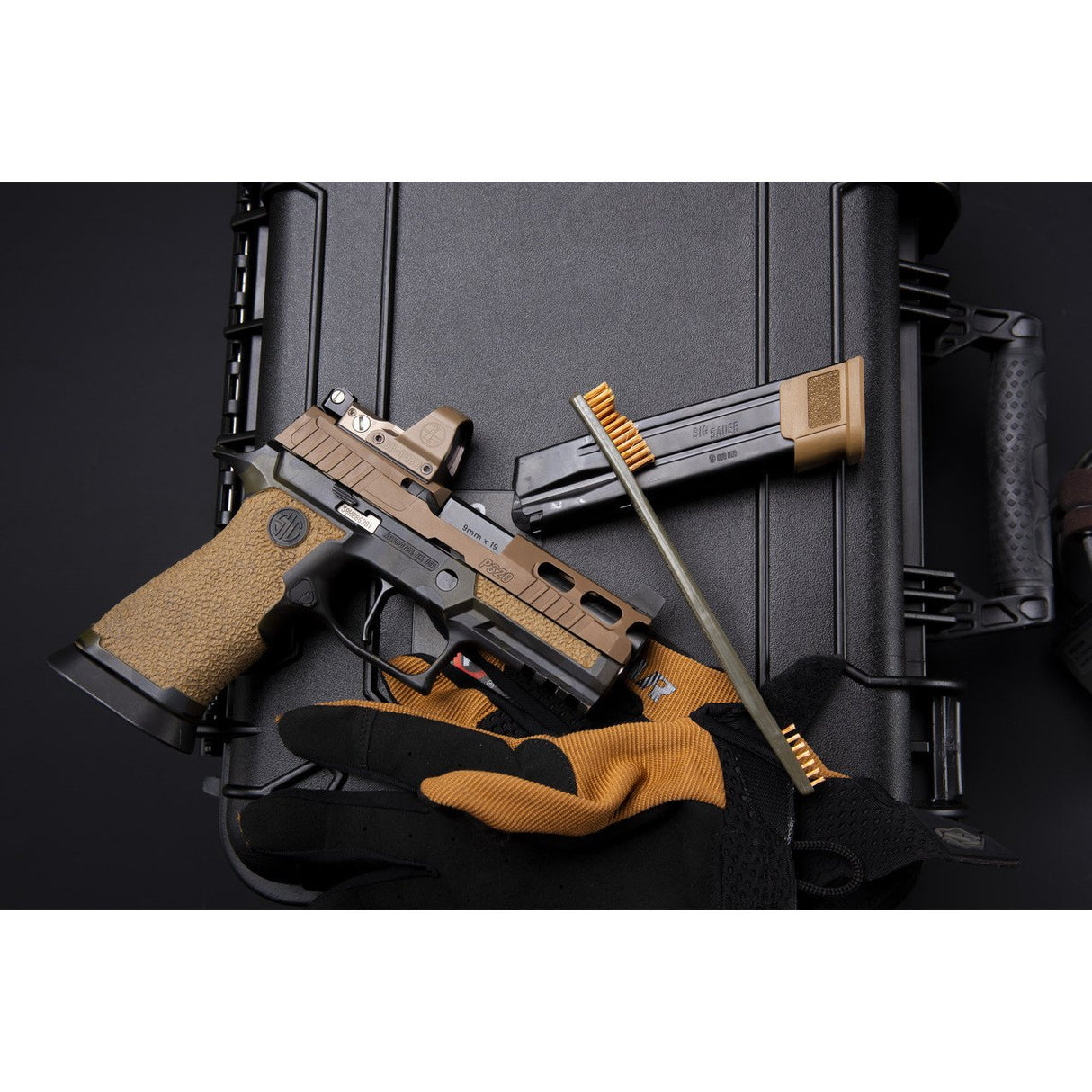 Pro-Shot Products - Double End Gun Brush with Bronze Bristles