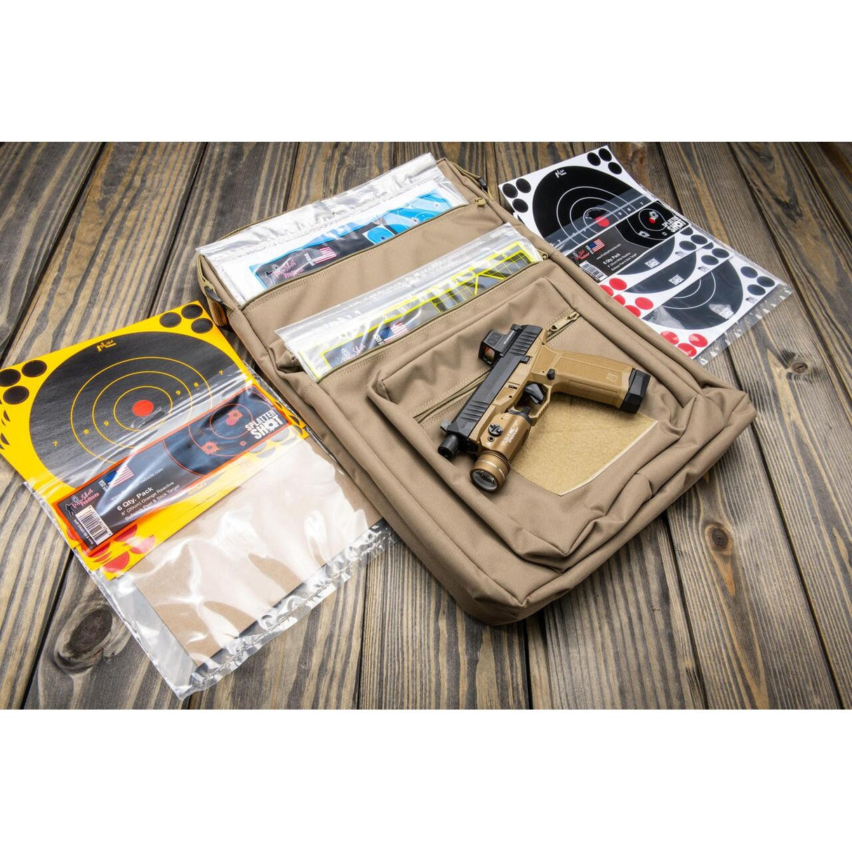 Pro-Shot Products - Range Target Case - Coyote Brown