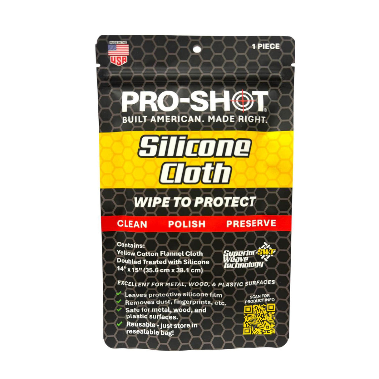 Pro-Shot Products - Silicone Cloth 14"x15"
