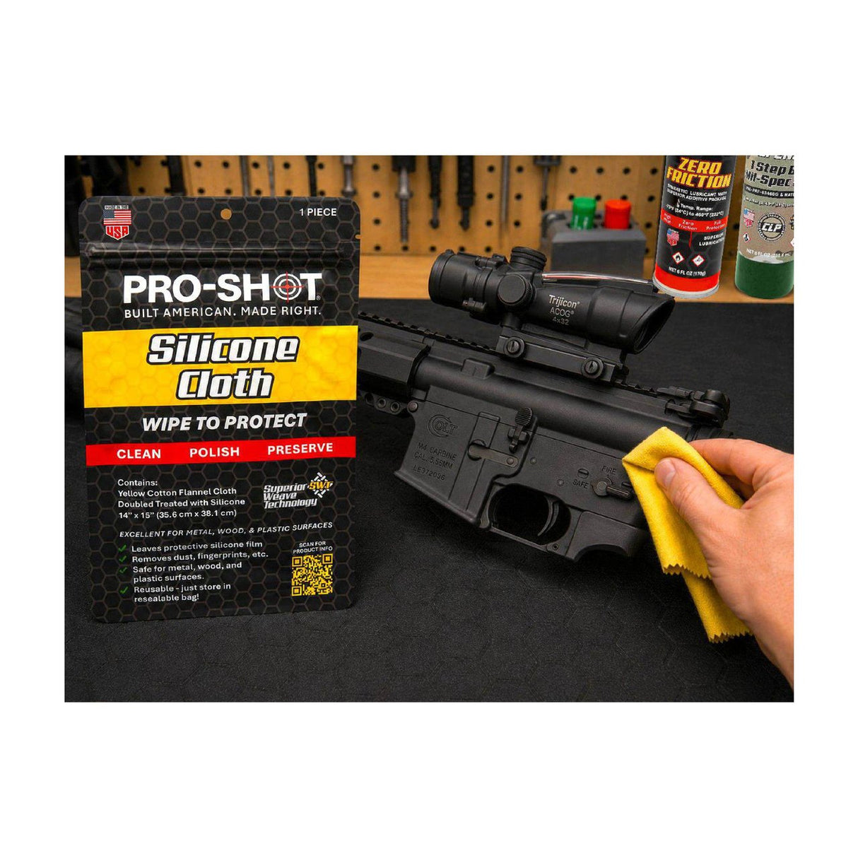 Pro-Shot Products - Silicone Cloth 14"x15"