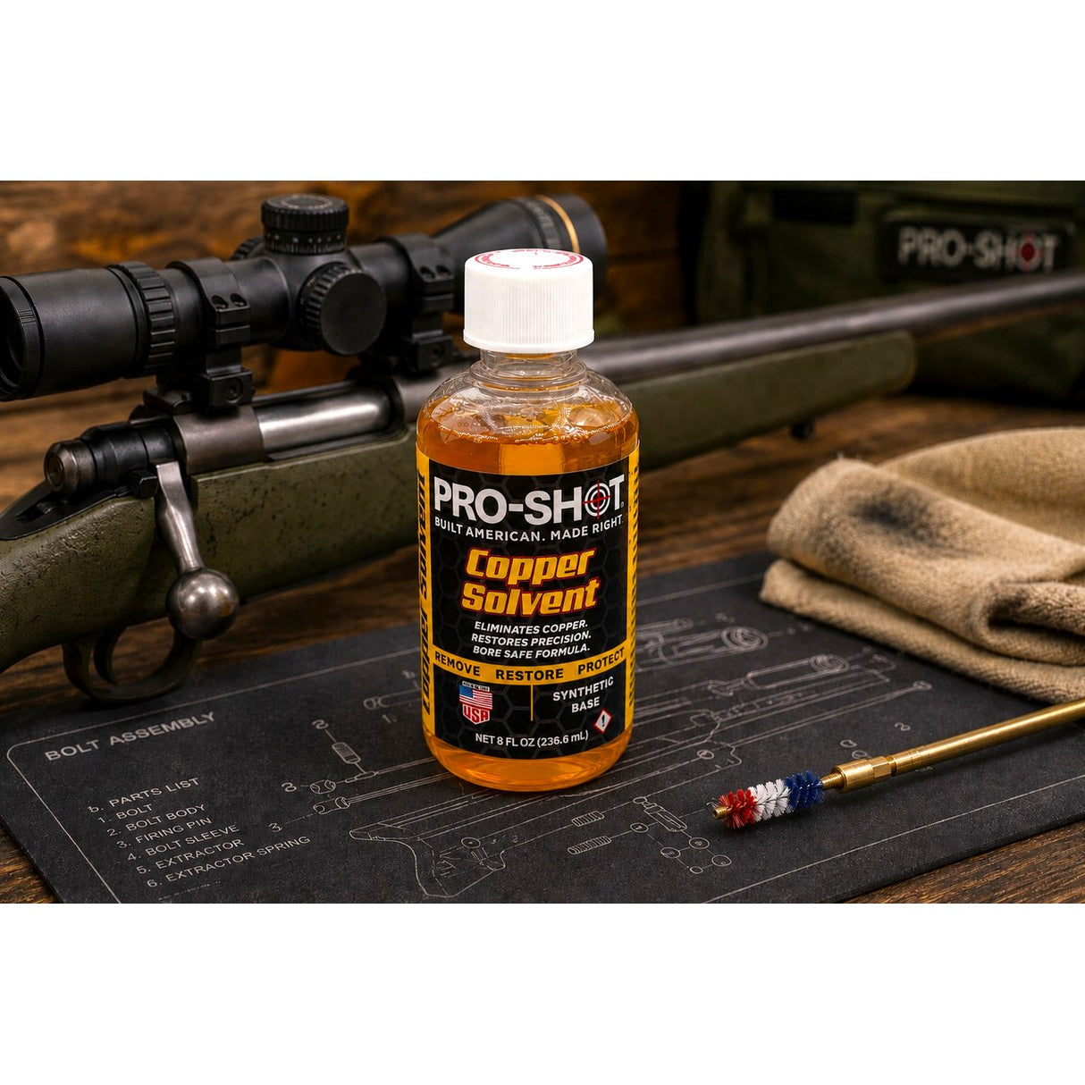 Pro-Shot Products - Copper Solvent IV 8oz