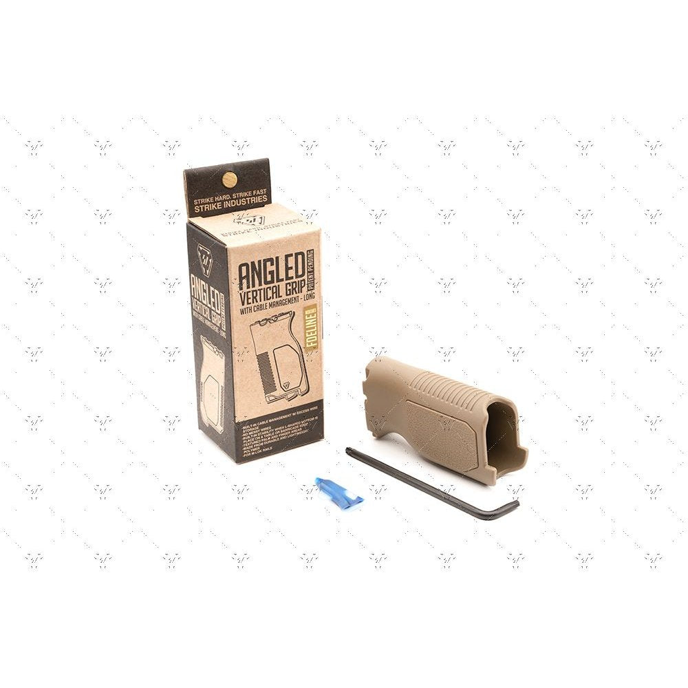 Strike Industries - Angled Vertical Grip with Cable Management - Black