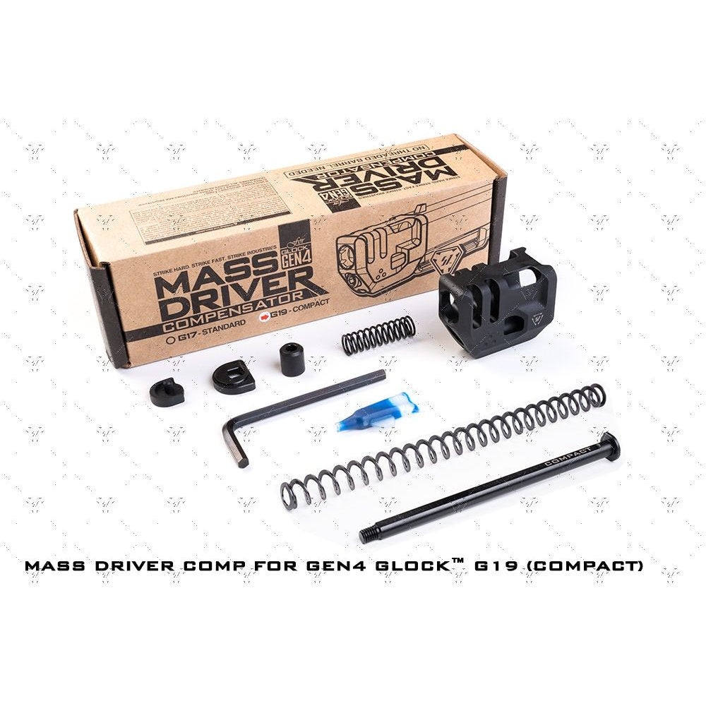 Strike Industries - Mass Driver Comp for Glock 19 Gen 4