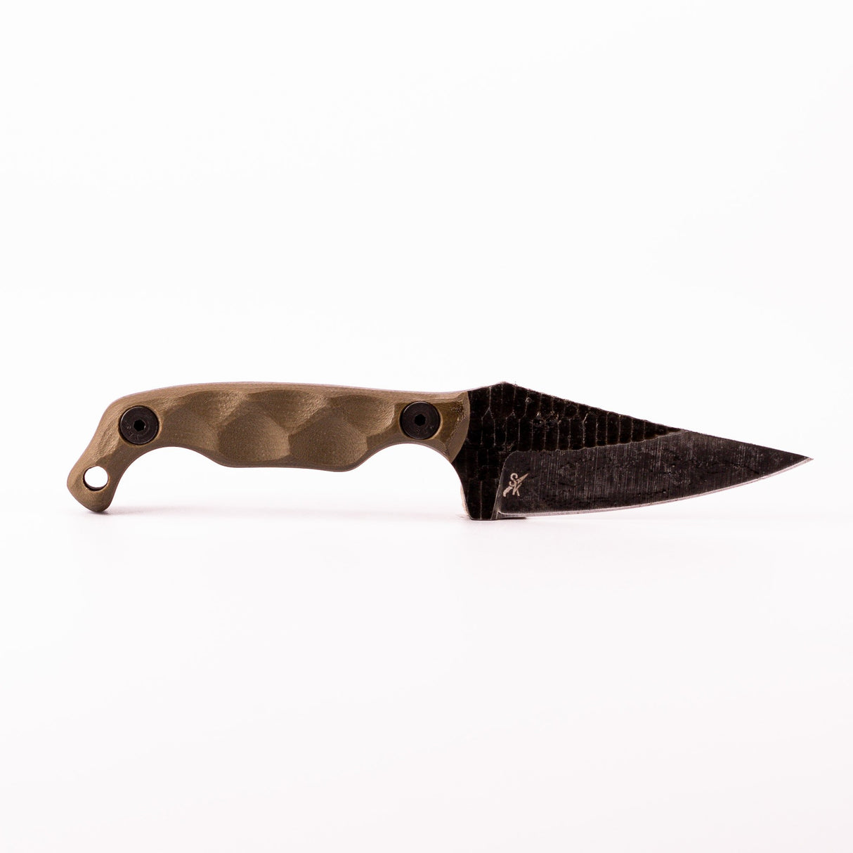 Stroup Knives - Mini 1 Fixed Blade Knife - 3" Trailing Point