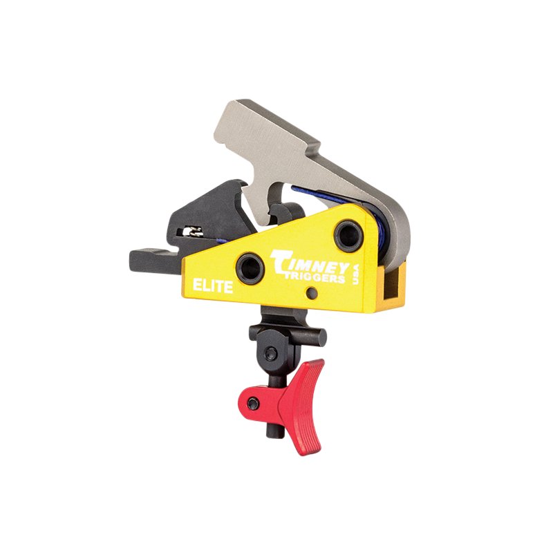 Timney Triggers - AR Calvin Elite Trigger 1.5lb - Red