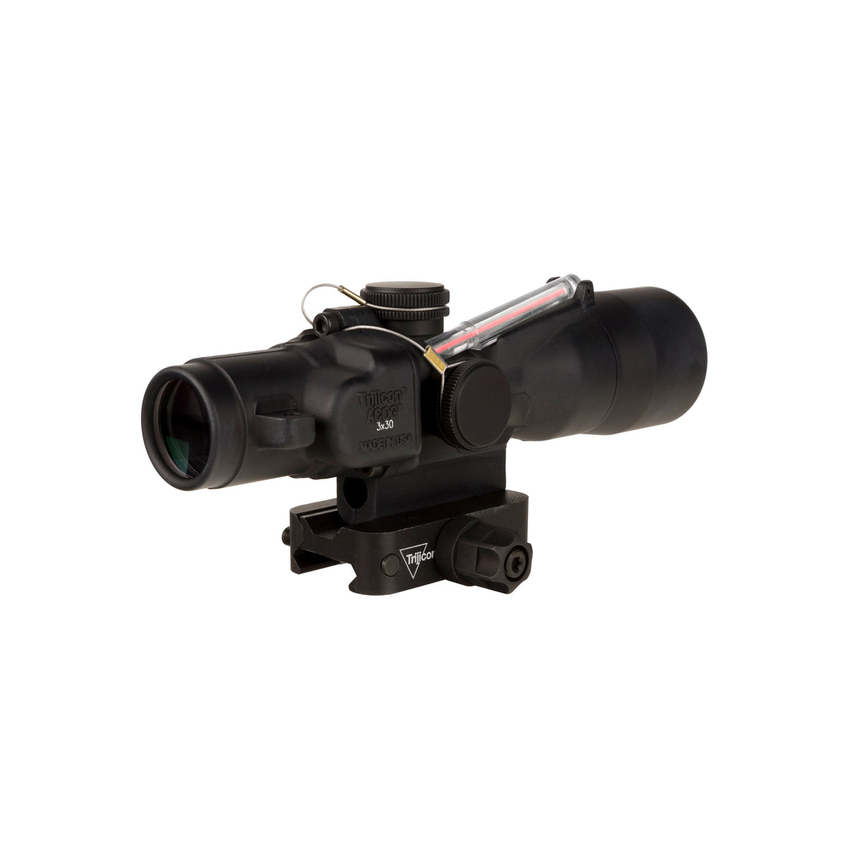Trijicon - ACOG 3x30 Red Chevron .223 Scope with Q-LOC Mount