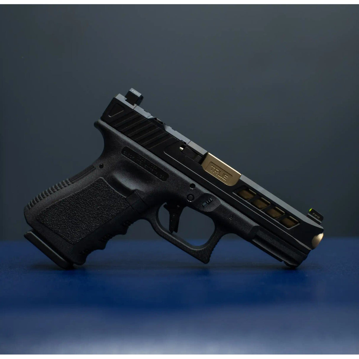 True Precision - Barrel for Glock 19, Copper TiCN Finish