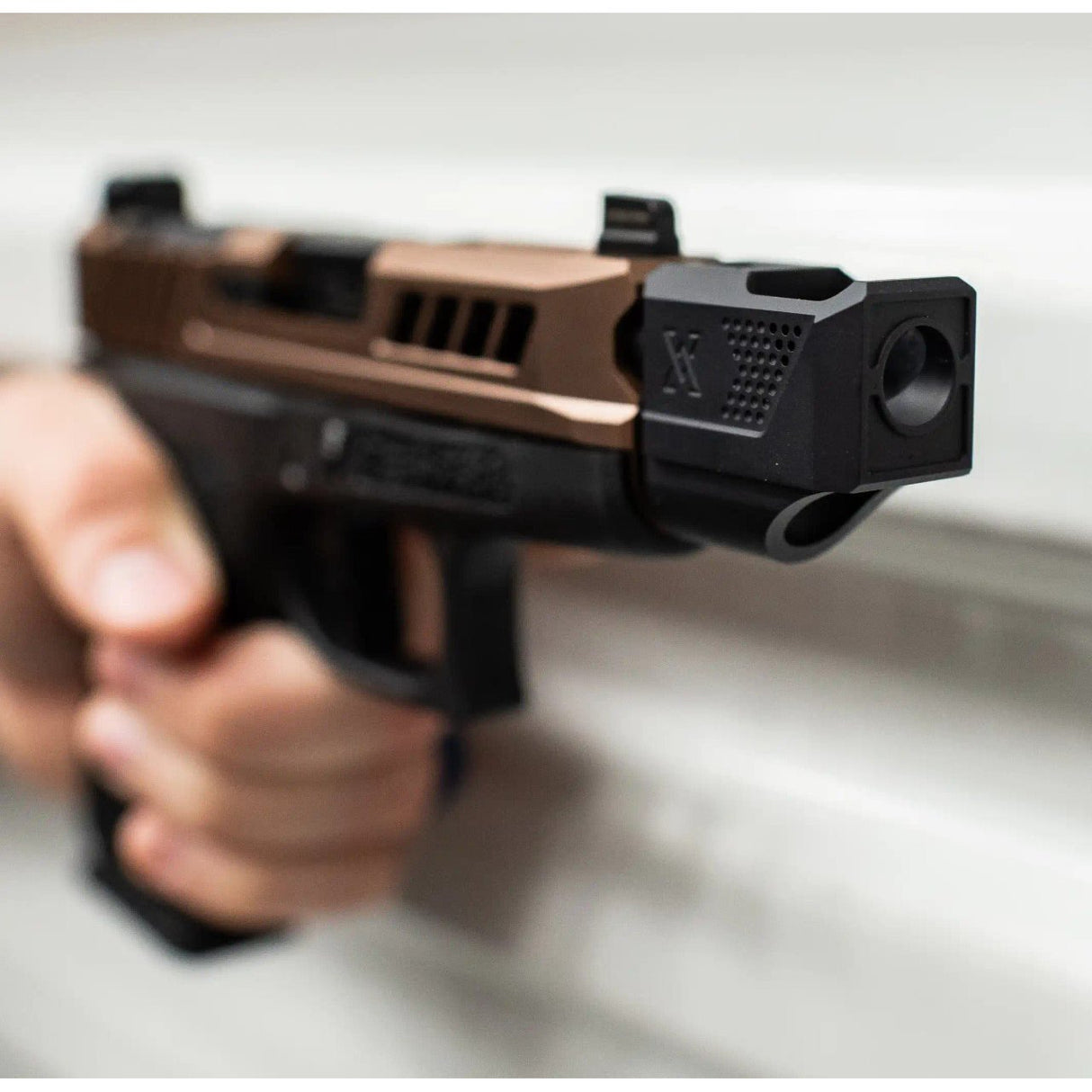 True Precision - Threaded Barrel for Glock 43/43X - Gold