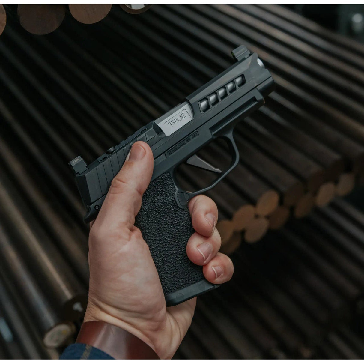 True Precision - 9MM Barrel for Sig P365XL - Black DLC