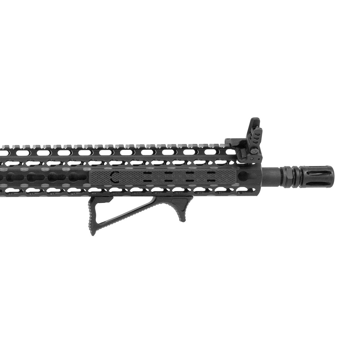 Leapers UTG - Ultra Slim Angled Foregrip for Keymod - Black