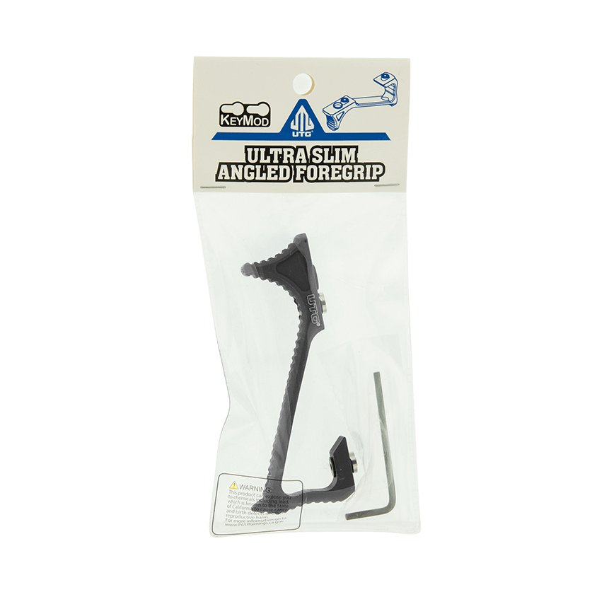 Leapers UTG - Ultra Slim Angled Foregrip for Keymod - Black