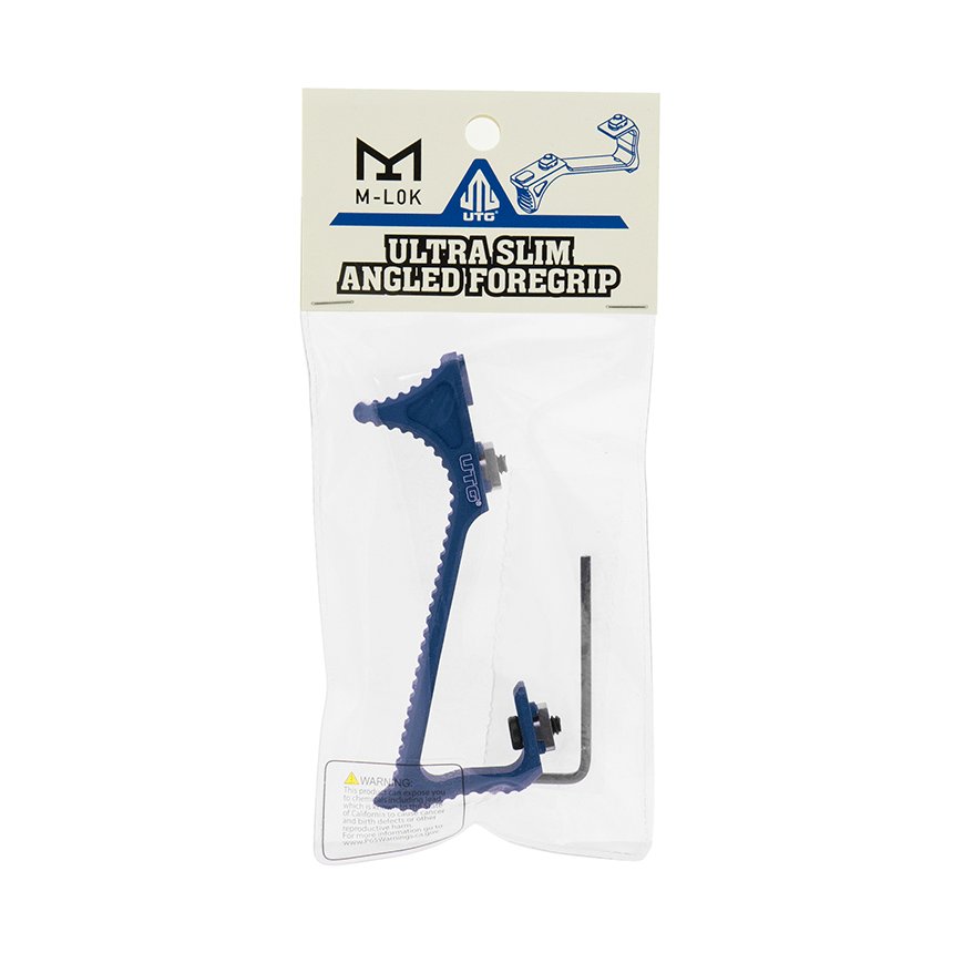 Leapers UTG - Ultra Slim Angled Foregrip M-LOK - Black