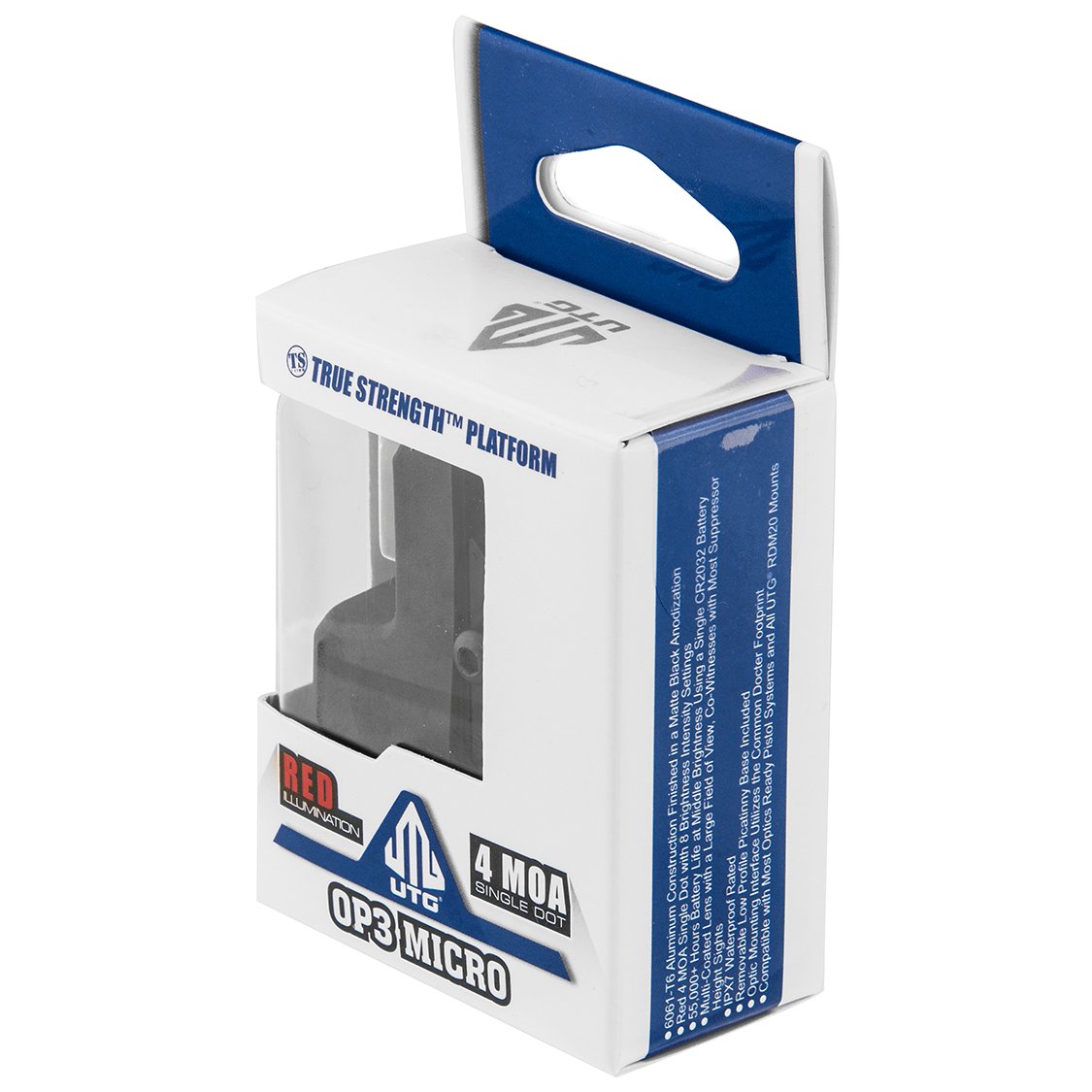 Leapers UTG - OP3 Micro Red Dot Sight 4 MOA - Black
