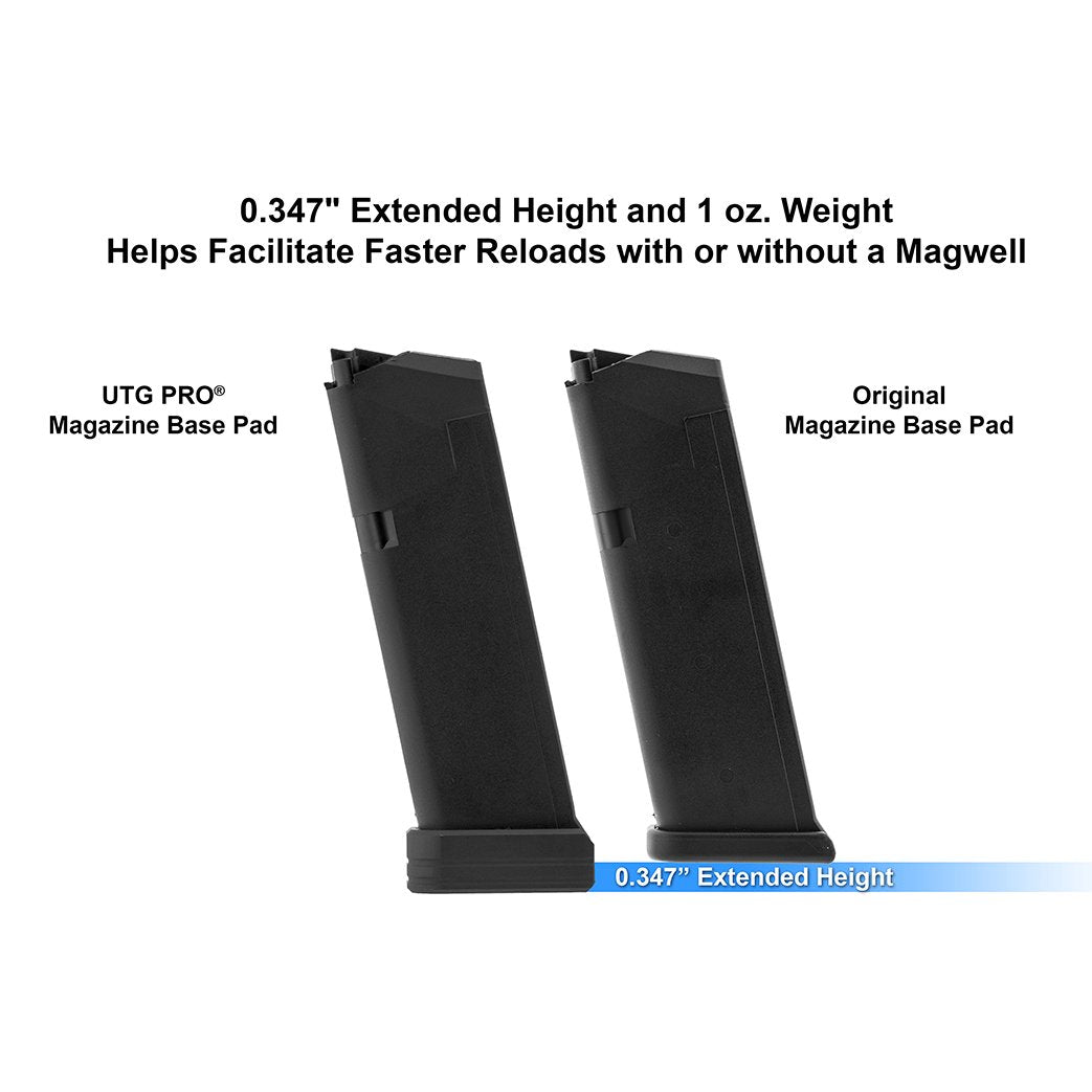 Leapers UTG - PRO +0 Base Pad for Glock - Black