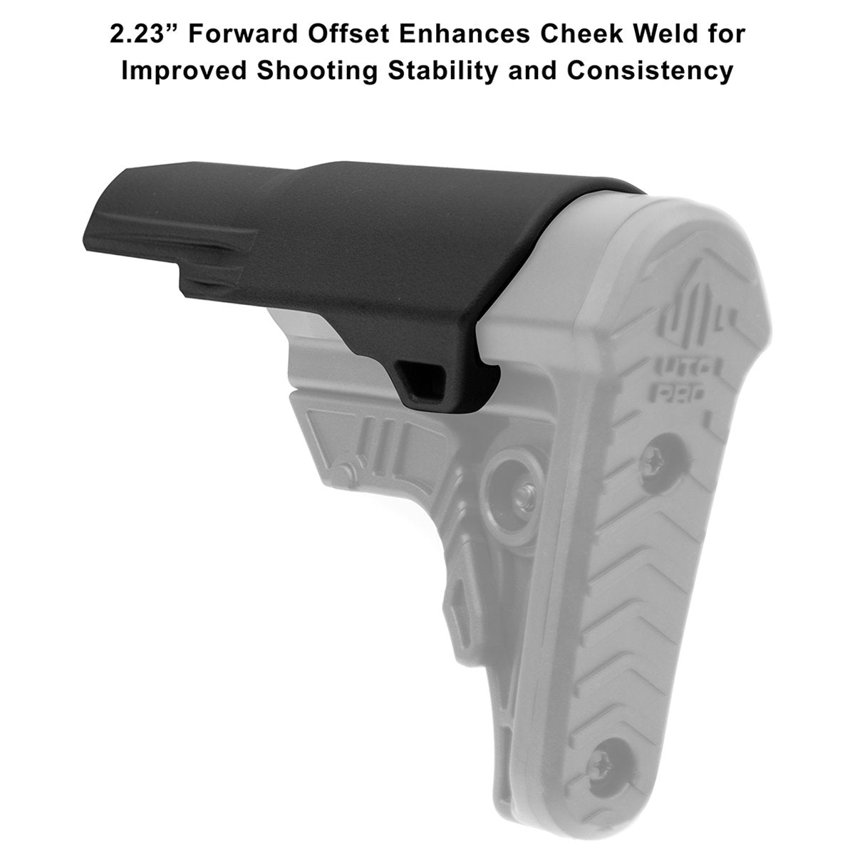 Leapers UTG - PRO AR15 OPS RDY Mil-Spec Stock - Black