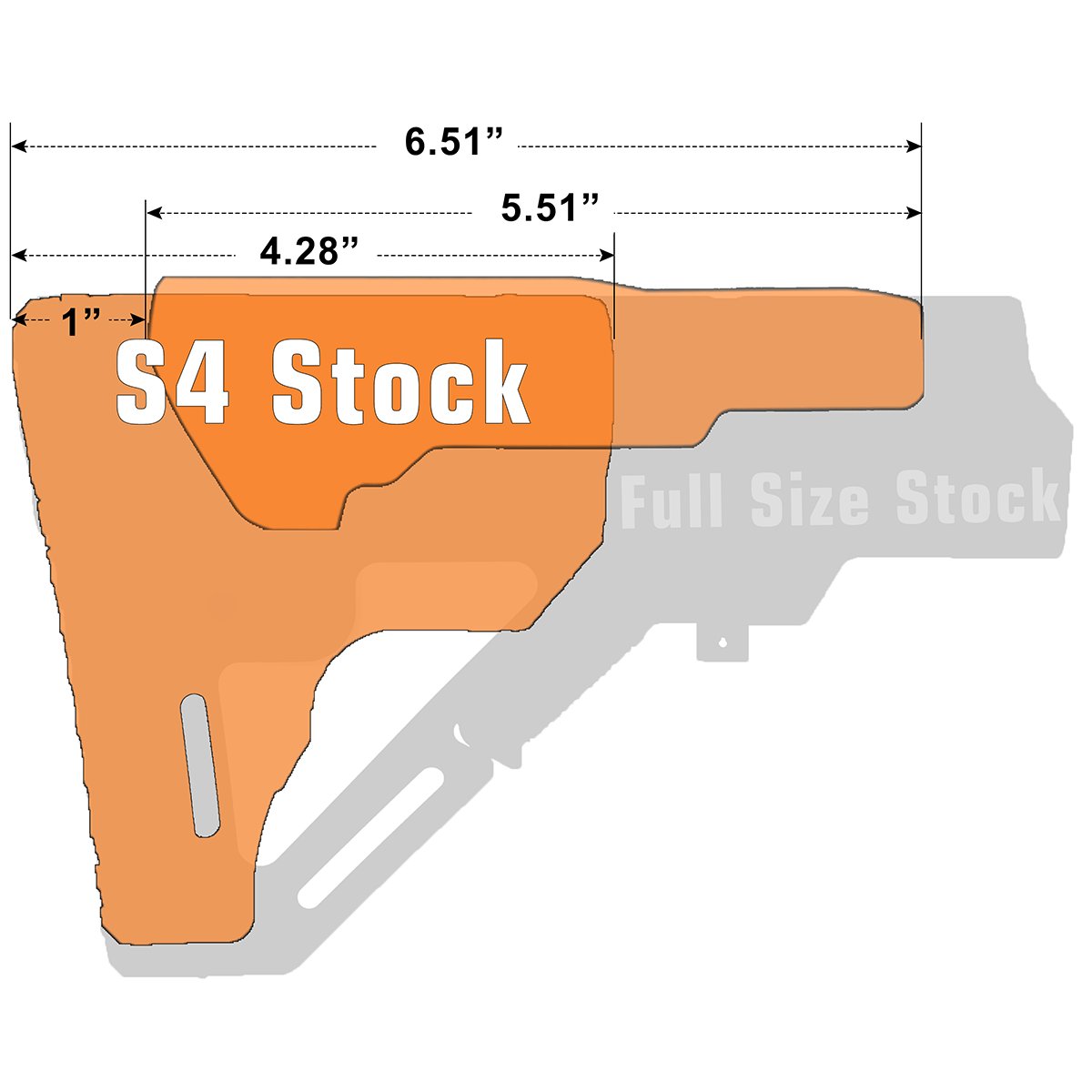 Leapers UTG - PRO AR15 Mil-Spec Stock - FDE
