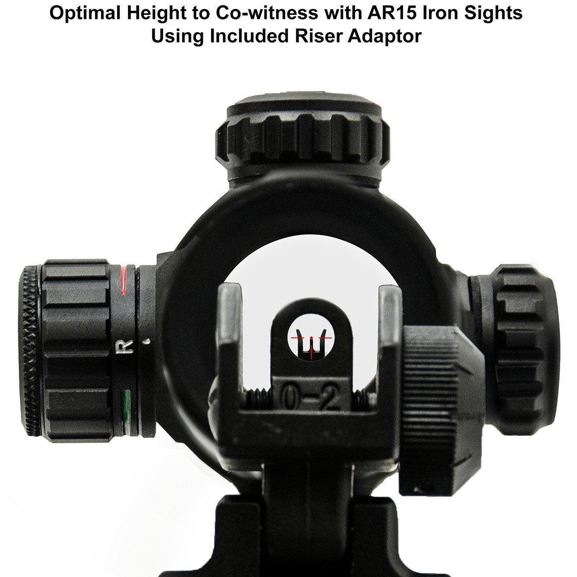 Leapers UTG - ITA Red/Green T-Dot with QD Mount