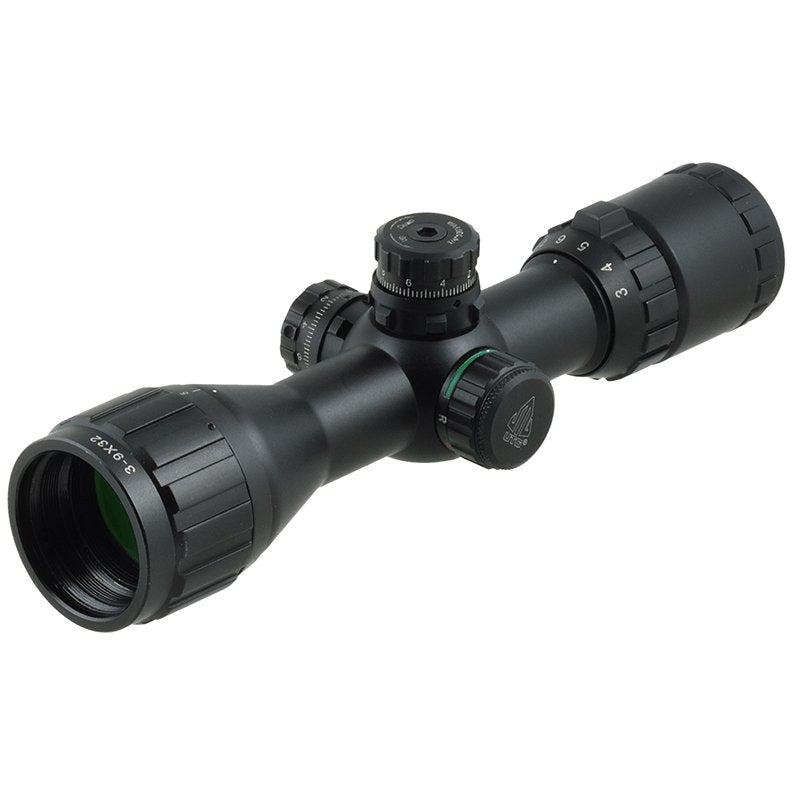 UTG - 3-9X32 BugBuster AO Rifle Scope with Mil-dot Reticle