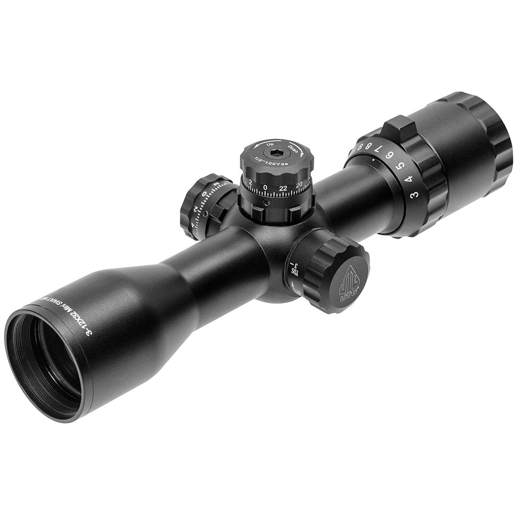 Leapers UTG - BugBuster 3-12X32 Rifle Scope with Mil-Dot Reticle