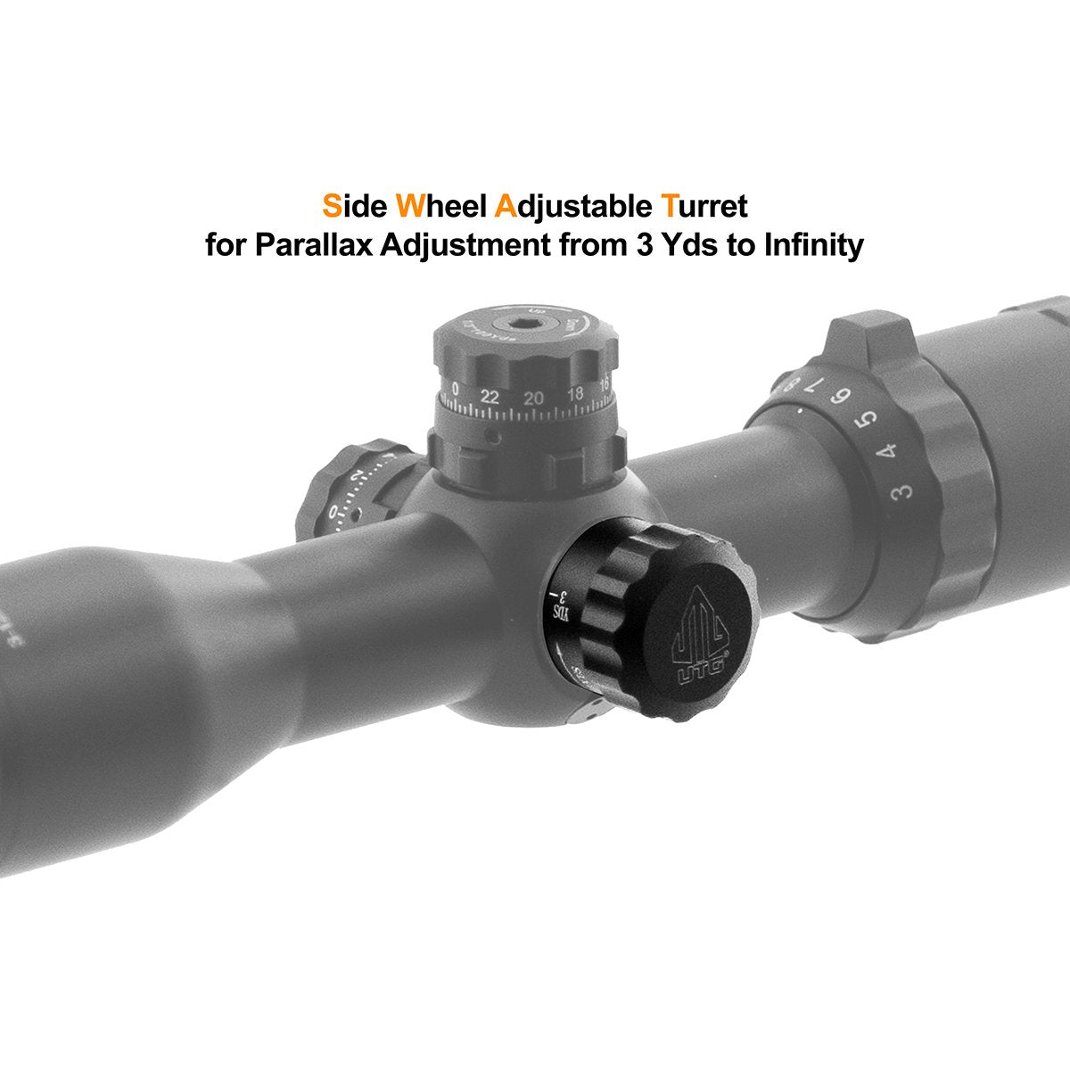 Leapers UTG - BugBuster 3-12X32 Rifle Scope with Mil-Dot Reticle