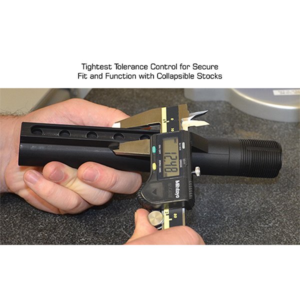 Leapers UTG - PRO 6-Position Receiver Extension Tube - Black