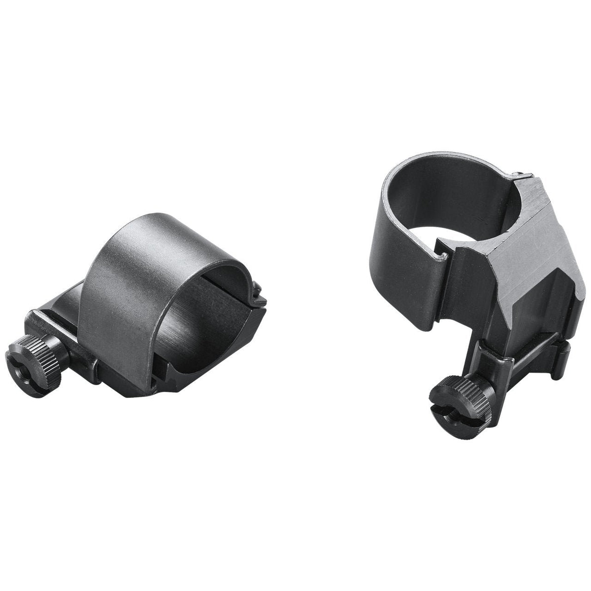 Weaver - Top Mount Rings 1" Dual Extension - Matte Black
