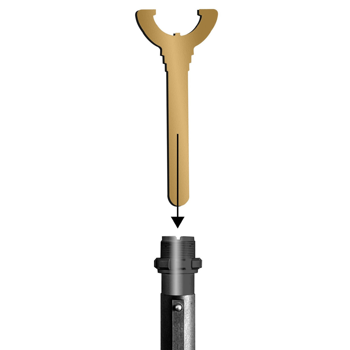 Yankee Hill Machine - Spanner Wrench for VICTRA-12 - Gold