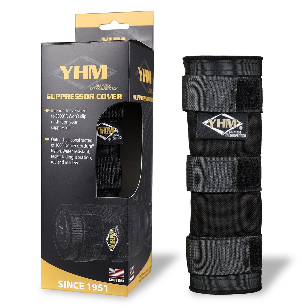 Yankee Hill Machine - Suppressor Cover 6.875" Black