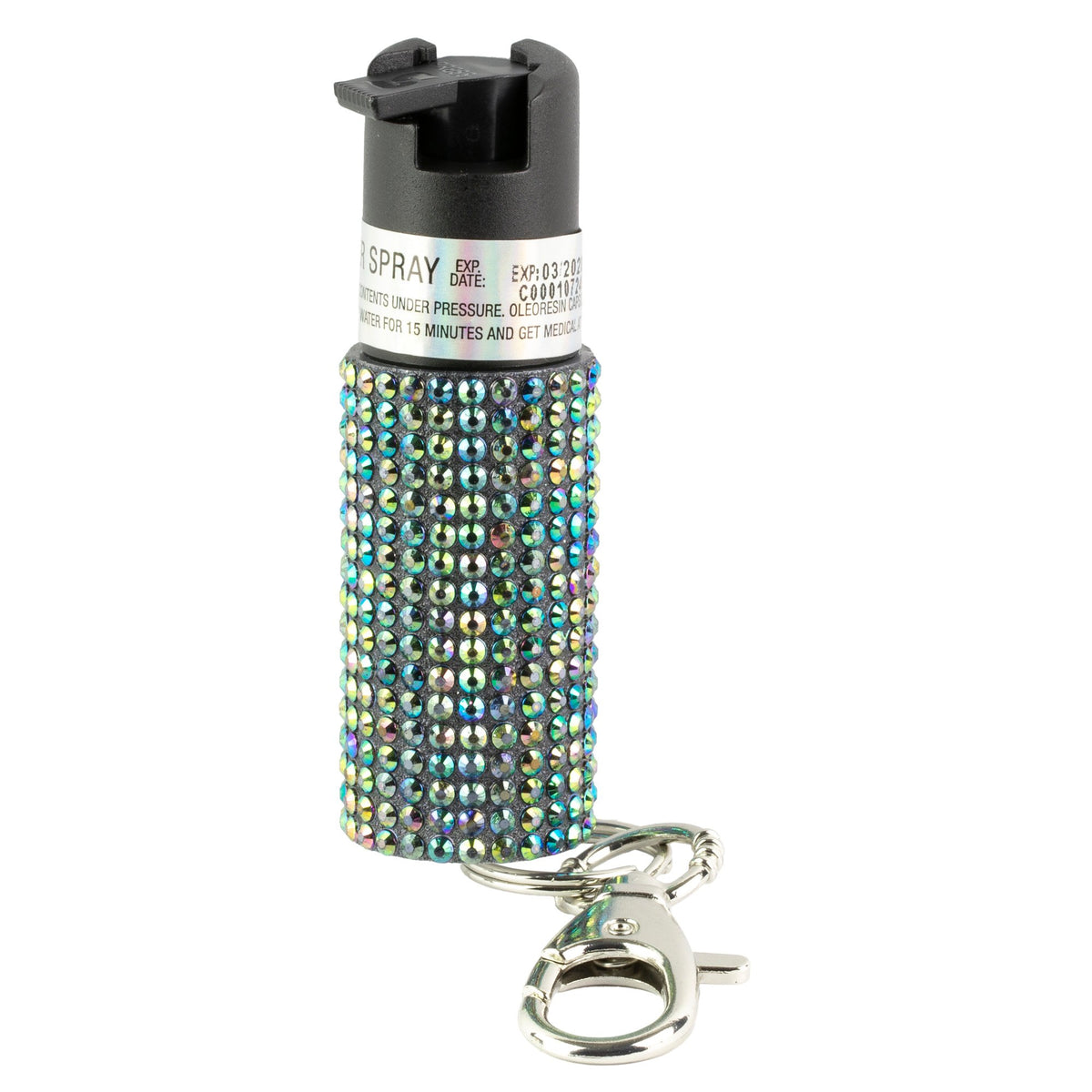 Sabre - Pepper Spray with Jeweled Design and Keychain