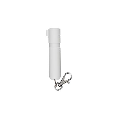 Sabre - Mighty Discreet Pepper Spray with Keychain - White