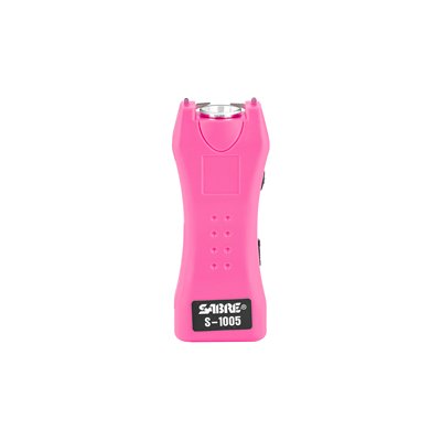 Sabre - 2-in-1 Stun Gun and Flashlight with Holster - Pink