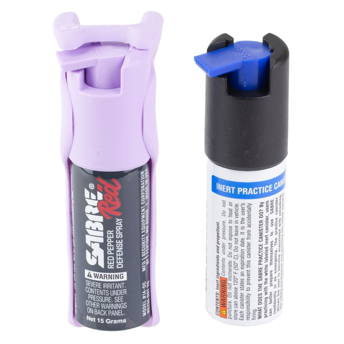 Sabre - Quick Grip Pepper Spray Kit with Practice Spray - Lavender