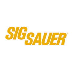 Sig Sauer logo, renowned firearms brand for tactical gear and outdoor survival equipment