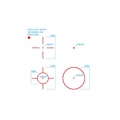 Sightmark - Ultra Shot A-Spec Reflex Sight - Dark Earth