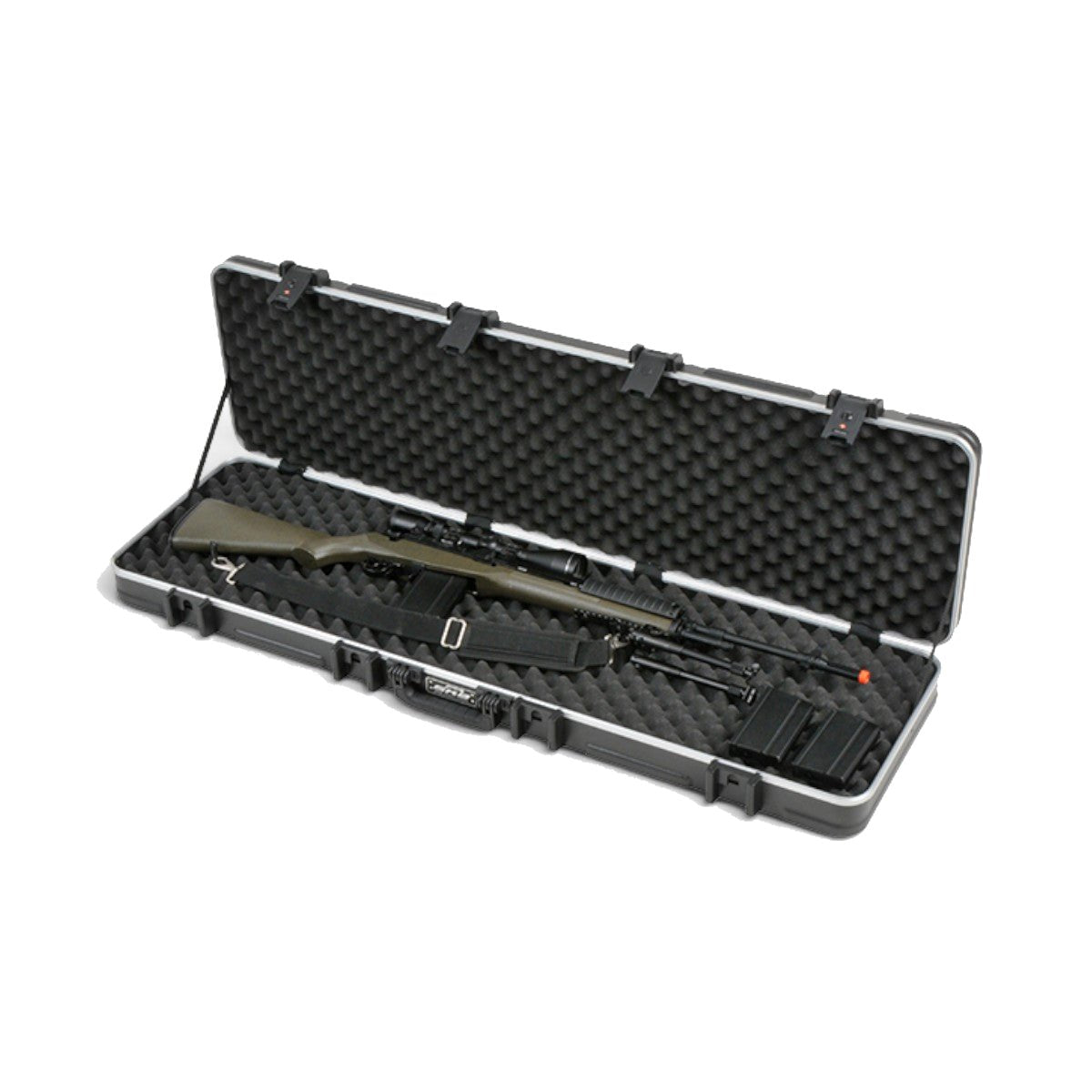 SKB Sports - SFR 5013 Double Rifle Case - Black, Foam Interior — view 3