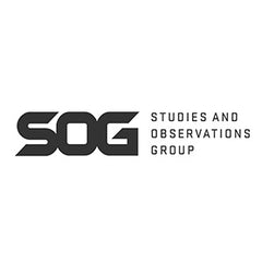 SOG logo for tactical gear and outdoor survival equipment branding