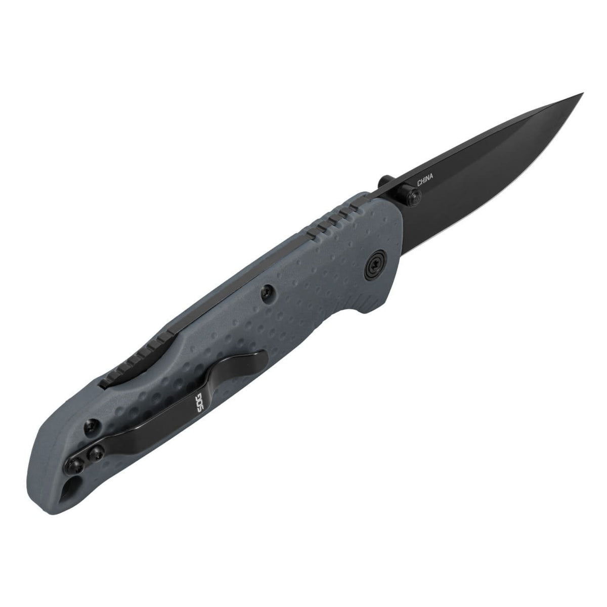 SOG Knives - Adventurer LB Folding Knife - Gray/Black
