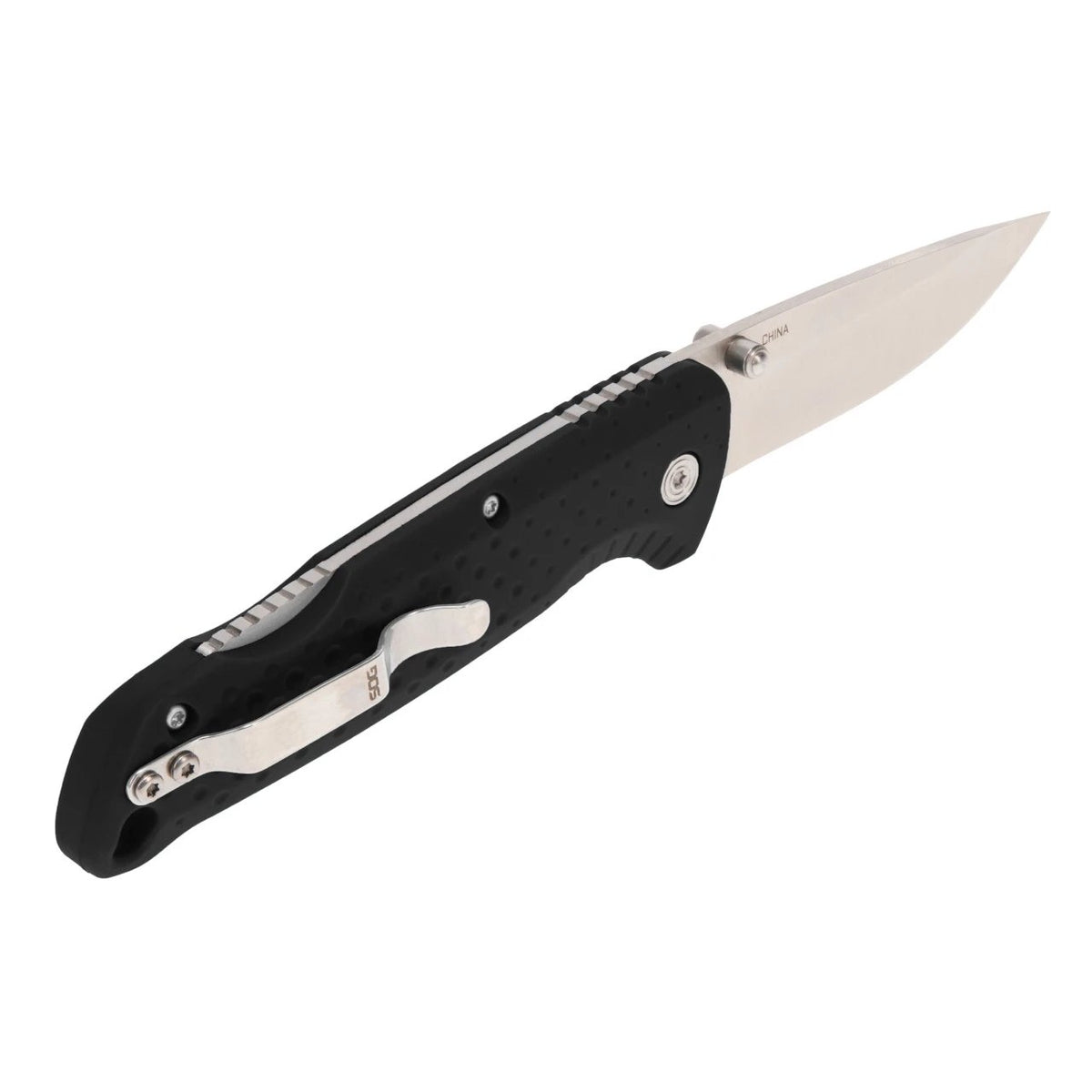 SOG Knives - Adventurer LB Folding Knife - Black/Satin