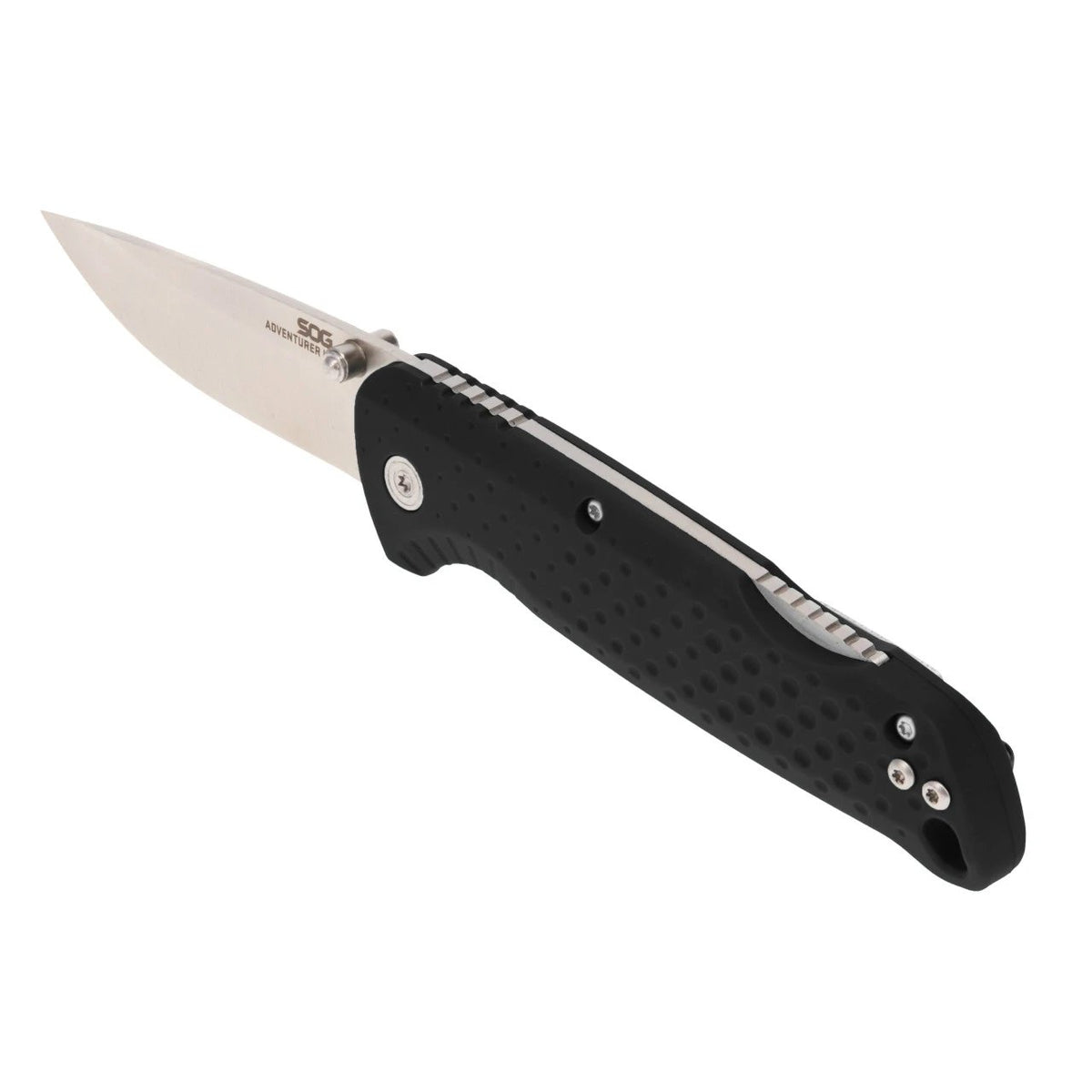 SOG Knives - Adventurer LB Folding Knife - Black/Satin